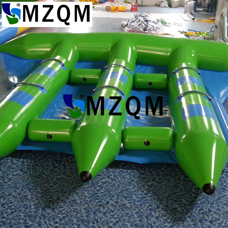 MZQM 6 인용 풍선 플라잉 피쉬 바나나 보트, 무료배송 판매